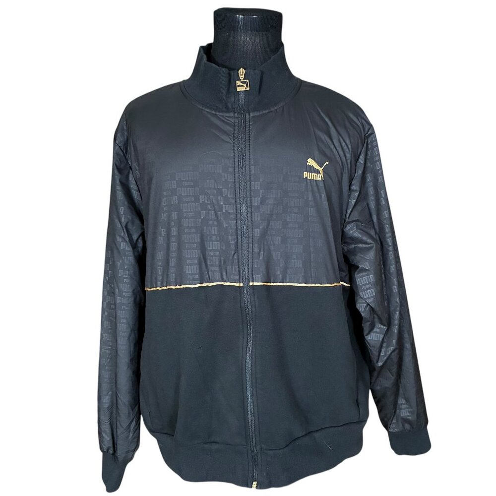 Puma Men's Black Full Zip Light Jacket 2XL